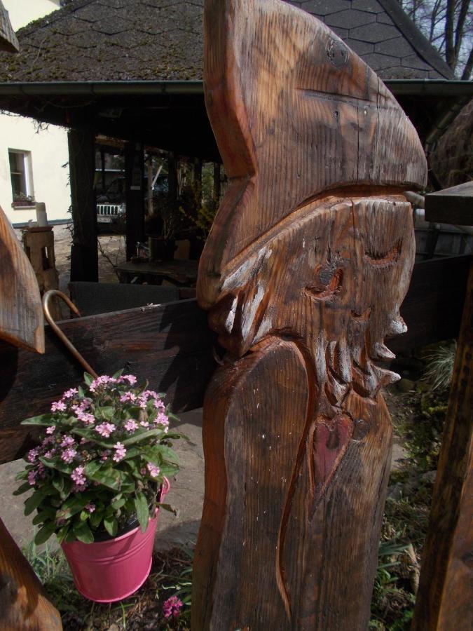 Ferienwohnung "Hinter Den Sieben Bergen" Schwarzenberg  Eksteriør billede
